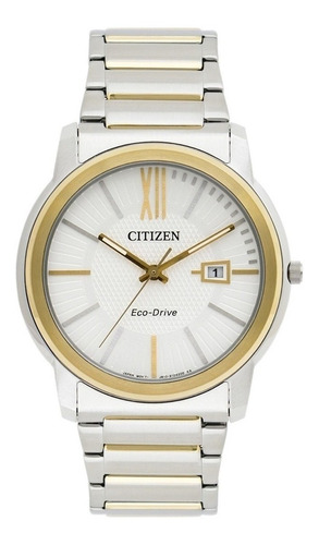 Reloj Citizen Eco-drive Caballero Plateado Dorado Color de la correa Plateado/Dorado