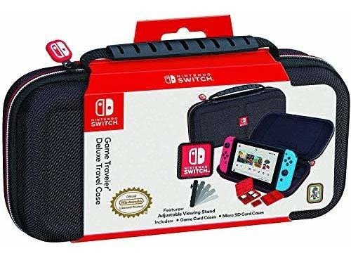 Funda De Viaje Deluxe Nintendo Switch - Estuche Duro Premium