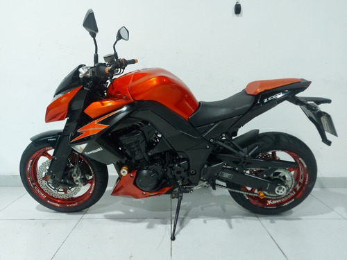 Imagem 6 de 11 de Kawasaki Z1000 Laranja 2012