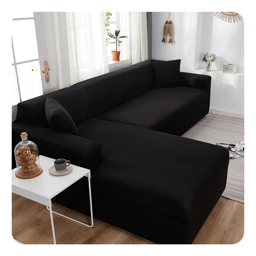 Pack 2 Funda Sillon L Para Su Living Spandex Elasticada