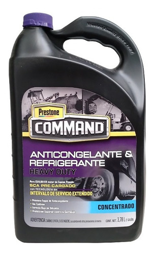 Anticongelante Prestone Morado Concentrado (3.78l) 