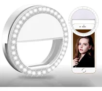 Comprar Ring Light Clipe Anel Luz Pra Selfie Flash Celular Perfeito