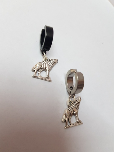 Aro Falso Lobo Piercing A Presion