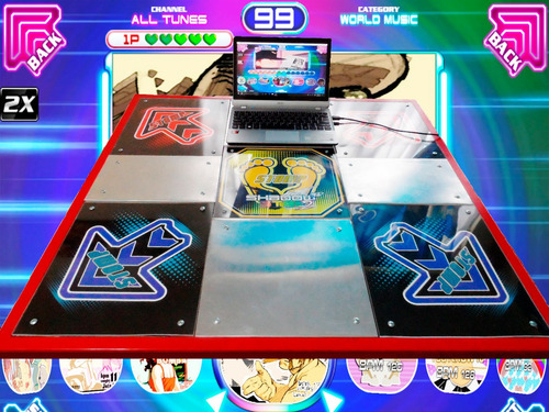 Juego Completo + Tapete De Baile Pum It Up+ Usb Pc
