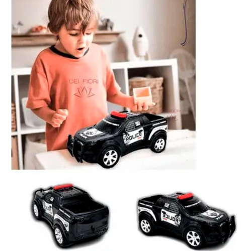 Caminhonete Bombeiro Policia Carro Brinquedo Criança