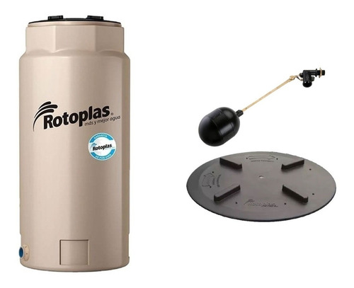 Tanque De Agua Rotoplas Slim Delgado 500 Litros + Flotante