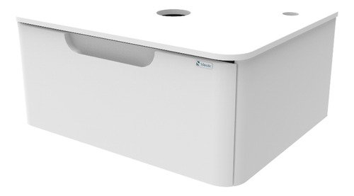 Vanitory De Colgar Schneider Uniq 1 Cajón Blanco 60 Cm