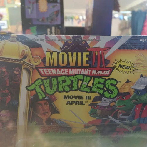 Tortugas Ninja Tmnt, Unpunched Movie Iii April Figura Abril (Usado)