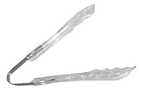 Pinza Multiuso Ensaladas Acrilico Transparente 21cm Carnes