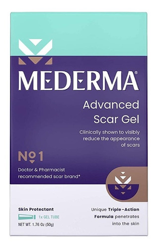 Gel Mederma Advanced Scar 50g Desvanece Cicatrices