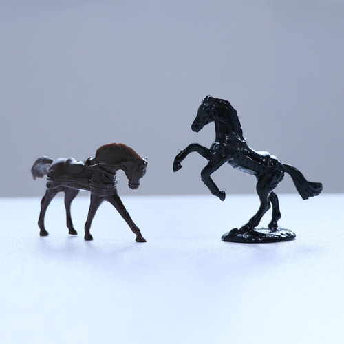 Juego De 112 Juguetes De Caballeros, Figura De Plástico