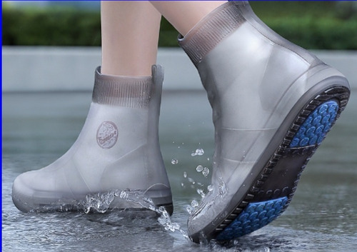 Cubiertas De Zapatos Para Lluvia Impermeables De Látex 