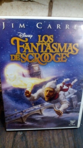 Dvd Los Fantasmas De Scrooge. Jim Carrey