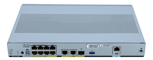 Router Cisco Isr C1111-8p 8 Port Ge 2 Wan Ge Perf 900mbps