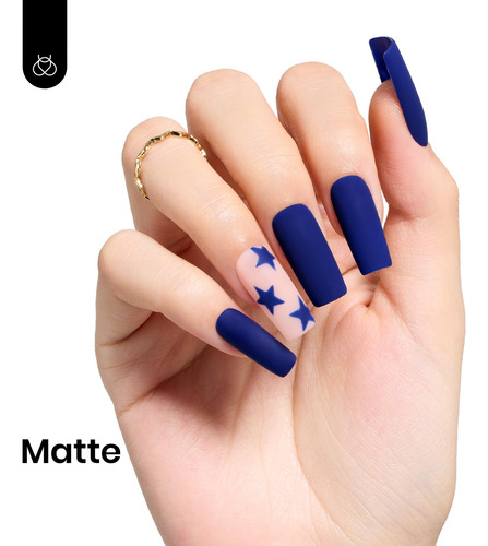 Esmalte Para Uñas En Gel De Secado Uv Azul Oceano 15 Ml 0-midnight Ocean