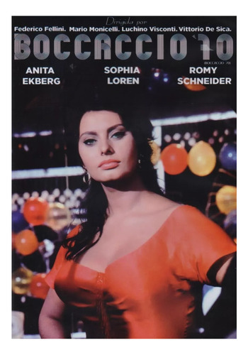 Boccaccio 70 Sophia Loren Pelicula Dvd