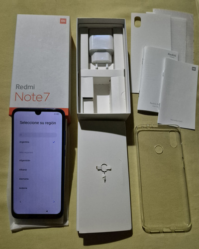 Celular Xiaomi Note 7 _ram 4gb Rom 128gb Azul (Usado)