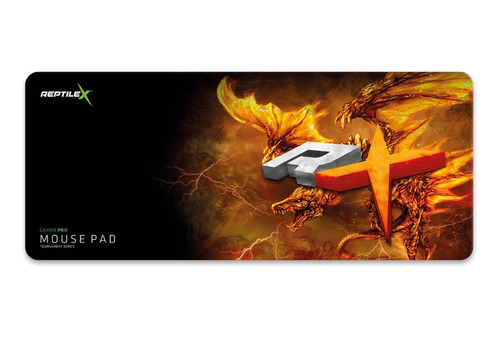 Mousepads Gamer  70x30 Cm  Reptilex Orange Edition  Rx 0010 