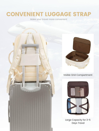 Lovevook Mochila De Viaje Grande Para Computadora Portátil P