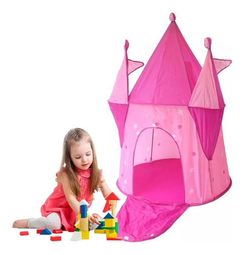 Carpa Casita De Sueños Castillo Nenas 100x100cm Iplay 8718