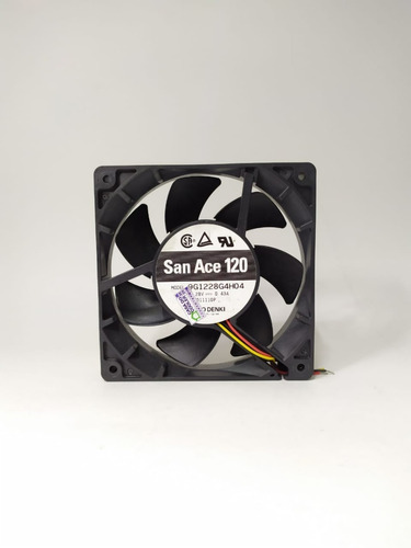 Ventilador Cooler P/ Maquina De Solda 120x120x25 24v 