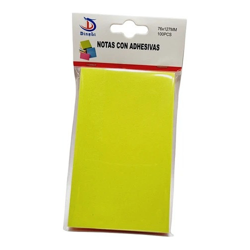 Post It O Taco Adhesivo Colores 100 Hojas 