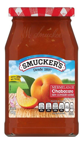 Mermelada Smuckers Chabacano Regular 340g