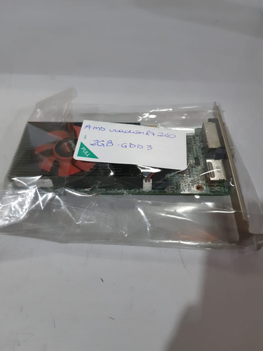Placa De Vídeo Amd Radeon R7 240 2gb Gddr5 - Perfil Alto (Usado)