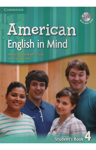 American English In Mind 4 - Student's Book + Dvd-rom, De Puchta, Herbert. Editorial Cambridge University Press, Tapa Blanda En Inglés Americano, 2011