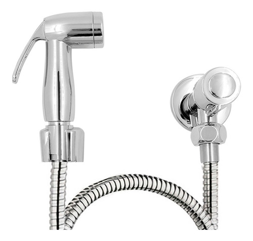 Ducha Higiênica C65 Em Metal 1/4 Volta Luxo Cromado
