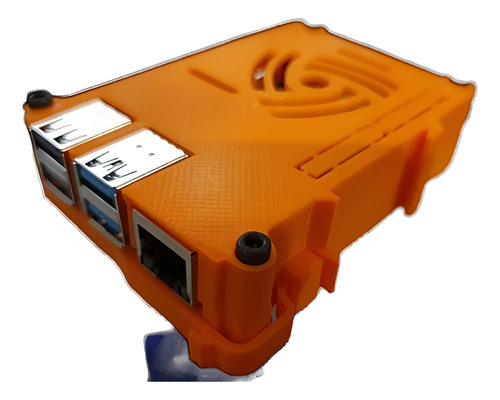Kit 10 Unidades Case Raspberry Pi 4 - Trilho Din