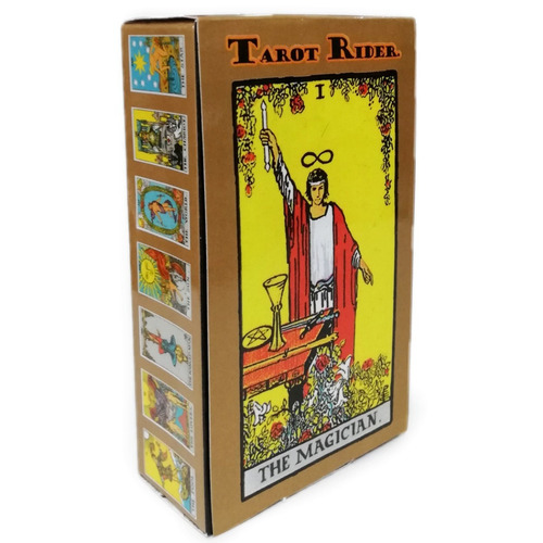 Cartas Plastificadas Tarot Rider Mini Con Manual 