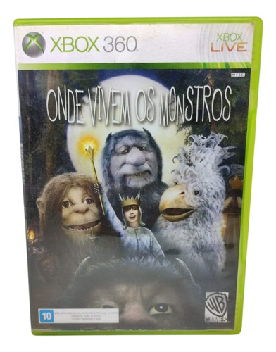 Jogo Onde Vivem Os Monstros Xbox 360 Mídia Física Original (Recondicionado)