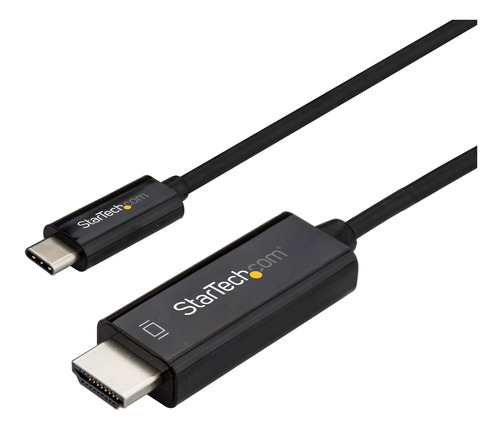 Cable Usb-c Startech Cdp2hd1mbnl Usb Tipo-c A Hdmi 4k 1m 