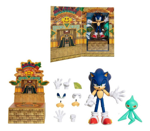 Figura Coleccionable Sonic Moderno De 20 Cms