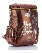 Comprar Mochila Platica Polinesia Lesslie Bronce Diamond You Are Eno