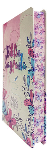 Bíblia Sagrada King James Atualizada | Slim | Letra Normal | Capa Dura | Flores Desenho, De King James Atualizada. Editorial Cpp, Tapa Dura En Português