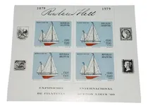 Comprar Hoja De 4 Estampillas Argentina 1979 Hb37 Exp. Filat. Inter.