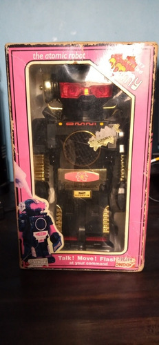 Robot Antiguo De Pilas The Atomic Robot Tommy (Usado)