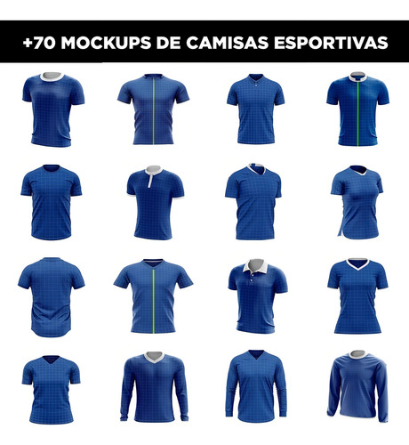 Pack De Mockups De Futebol (+160 Arquivos Editáveis)