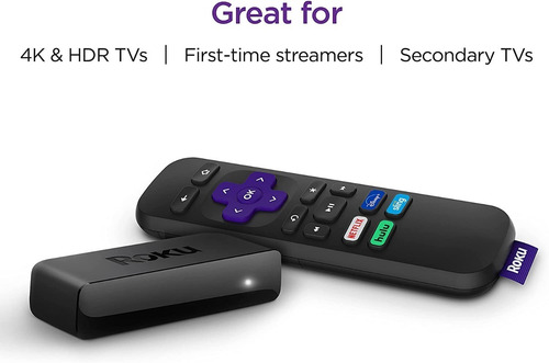 Imagen 8 de 9 de Roku Tv Smart Player Premier 4k/hd/hdrstreaming - Negro New