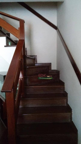 Imagem 25 de 30 de Sobrado Com 3 Dormitórios À Venda, 125 M² Por R$ 540.000 - Jardim Jamaica - Santo André/sp - So2401