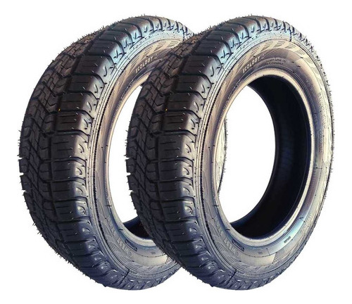 Kit 2 Pneu 205/60/16 Atr Remold C/ Borracha Vipal E Garantia