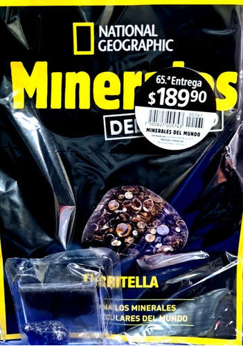 Minerales Del Mundo National Geographic Fascículo 65 Nuevo.