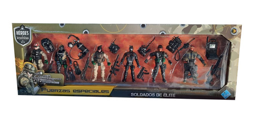 Soldados De Elite Fuerzas Especiales El Duende Azul Jeg 6349