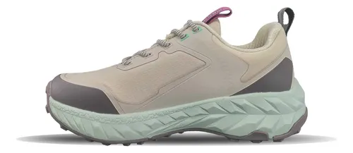 Zapatillas Montagne Outdoor M Ujer Attila Beige Gris Cli