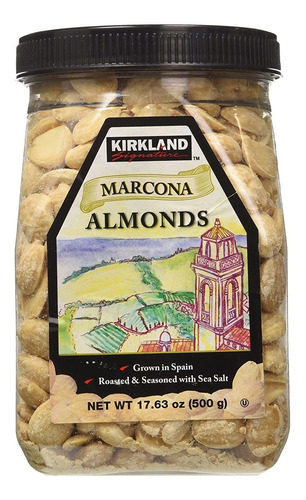 Kirkland, Almendras Tostadas Y Sazonadas Con Sal De Mar Marc