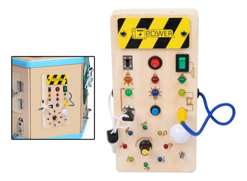 .tablero Led Ocupado Tablero Sensorial De Madera Led Para