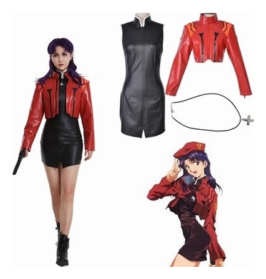 Disfraces De Cosplay De Anime Eva Katsuragi Misato