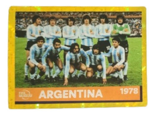 Figurita Fwc 24 Selección Argentina 1978 Mundial Qatar 2022